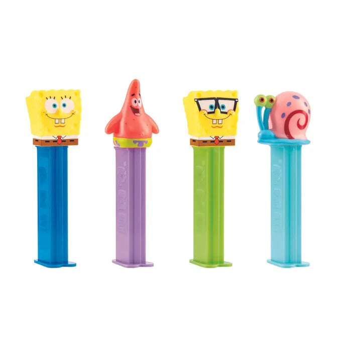 Pez Spongebob Squarepants 1+2 Dispensers