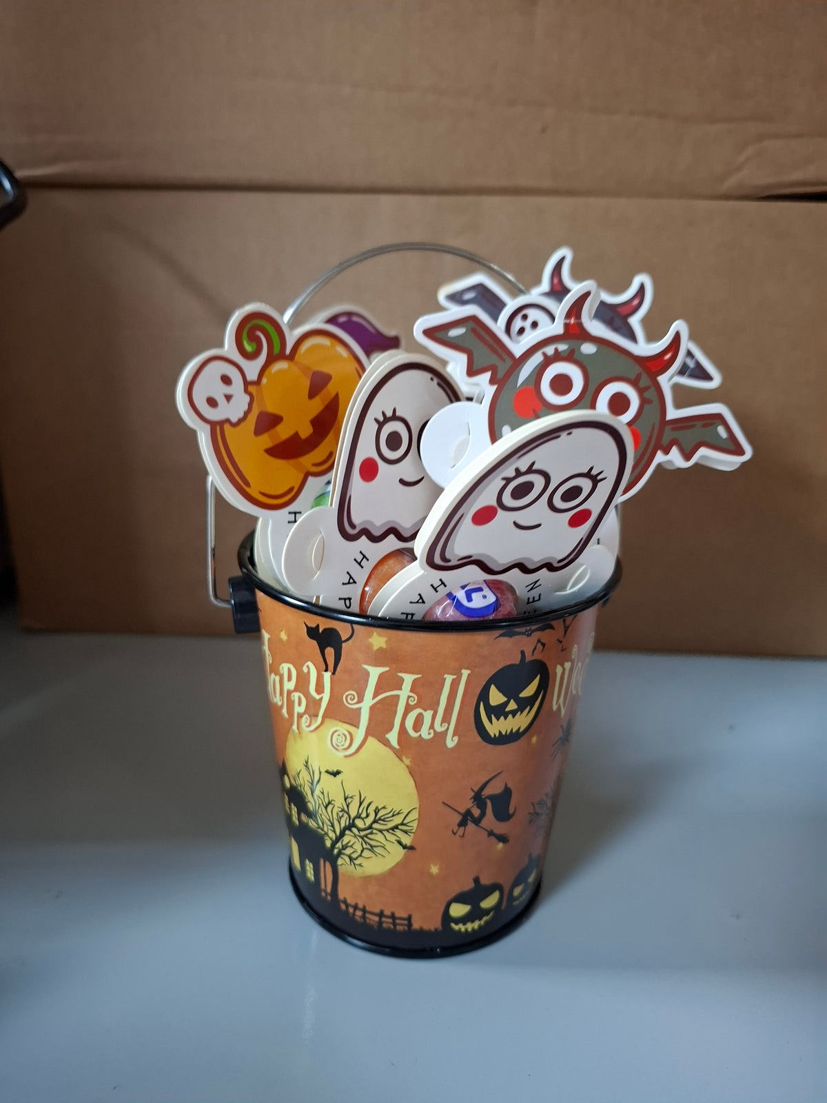 Halloween Lollipop Bucket small