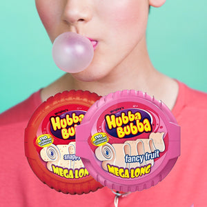 Hubba Bubba Strawberry Mega Long Tape 56g