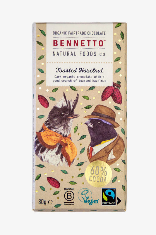 Bennetto Toasted Hazelnut 80g
