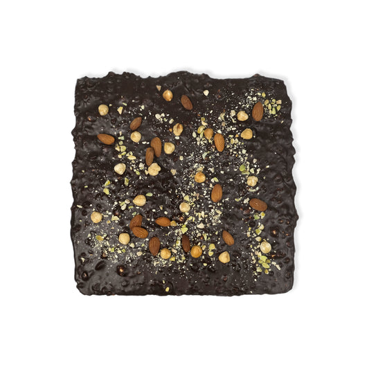 Mixed Nuts Dark Chocolate Bark Whole Piece 500g