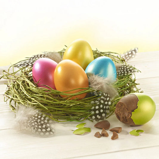 Gut Springenheide German Chocolate in Real Easter Egg Shell PASTEL