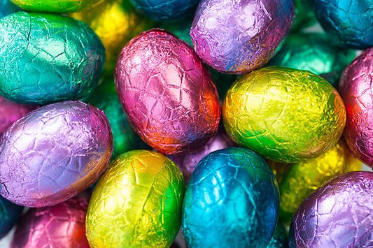 Milk Chocolate Foiled Mini Eggs ($88/100g)
