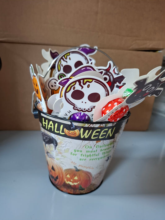 Halloween Lollipop bucket large