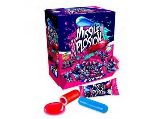 Fini Missile Xplosion Bubblegum 5p