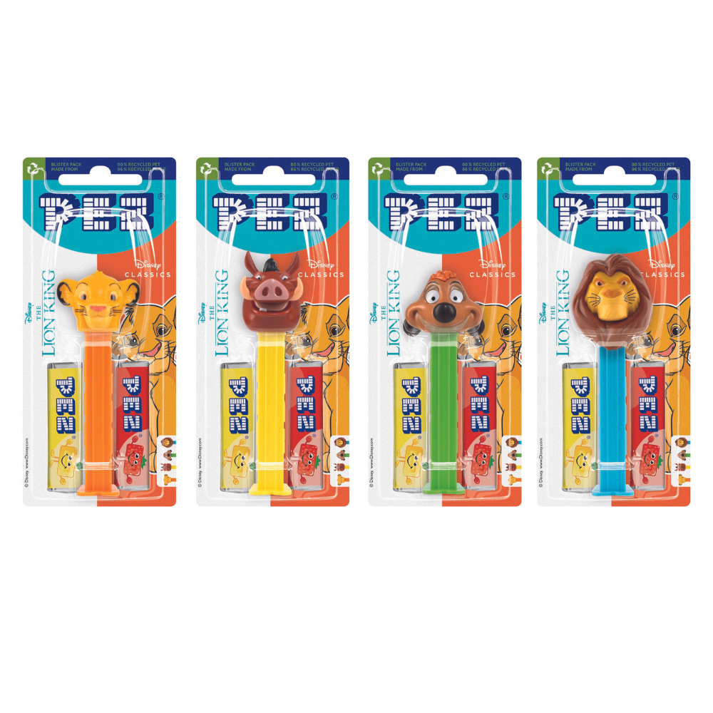 Pez Lion King 1+2 Dispensers