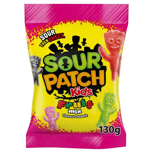 Sour Patch Kids Fruit Mix Flavour Sweets Bag 130g