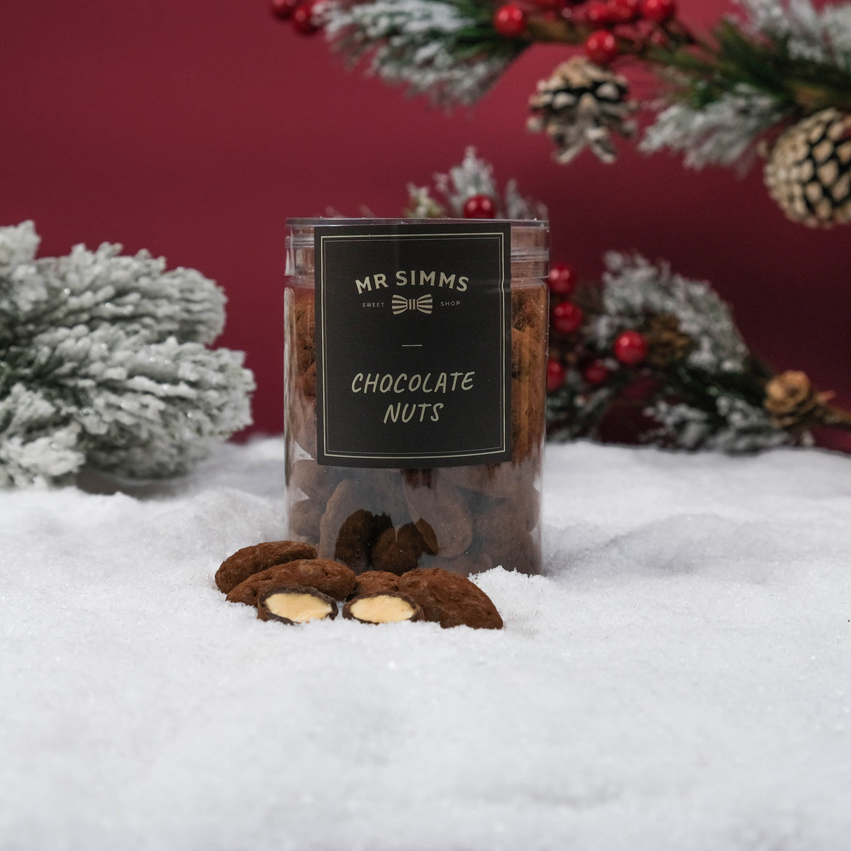 Handcrafted 70% Dark Chocolate Almond 140g – Mr Simms Olde Sweet Shoppe