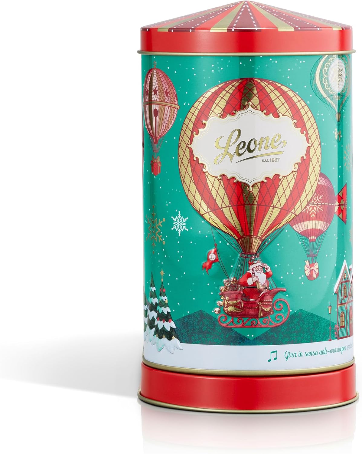Leone Hot Air Balloon Carillon Tin - 130g