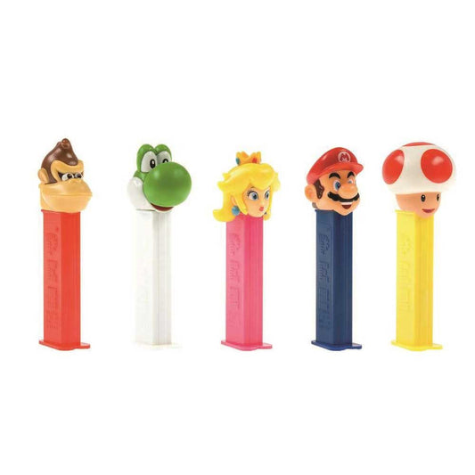 Pez Best Of Nintendo Dispensers  1+2 Impulse Packs 17g