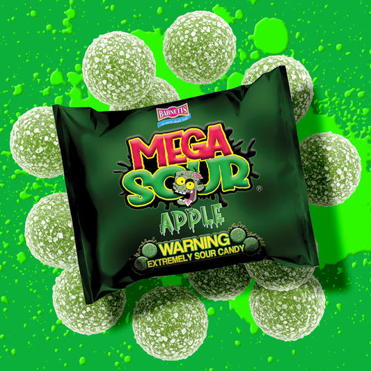 Barnett Sweets Mega Sour Candy Apple 104g