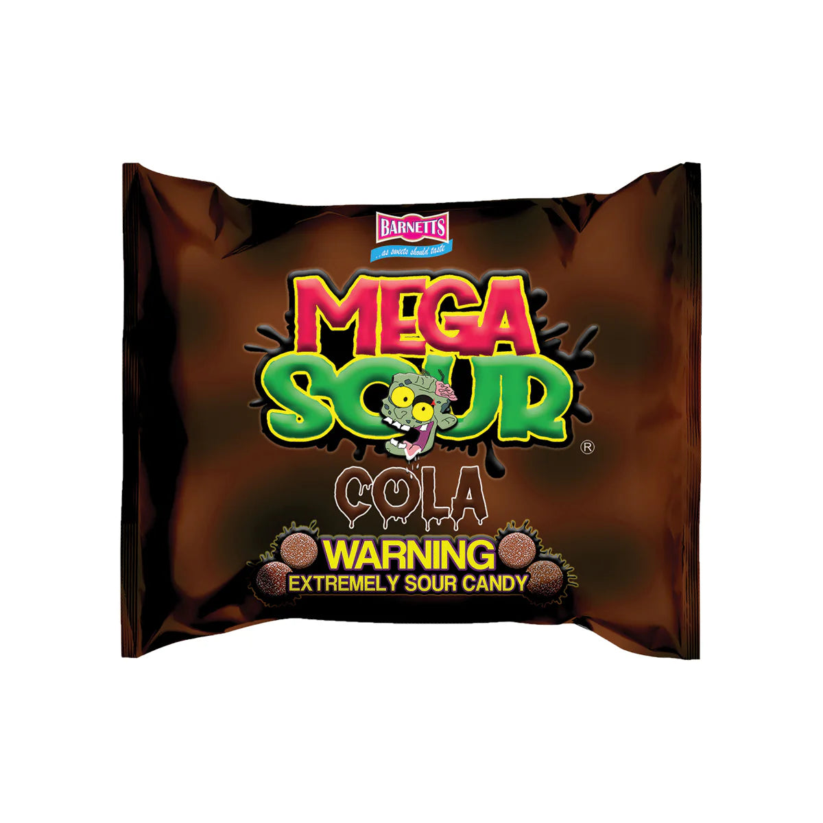 Barnett Sweets Mega Sour Candy Cola 104g