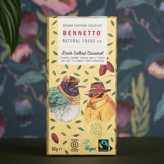 Bennetto Dark Salted Caramel 80g
