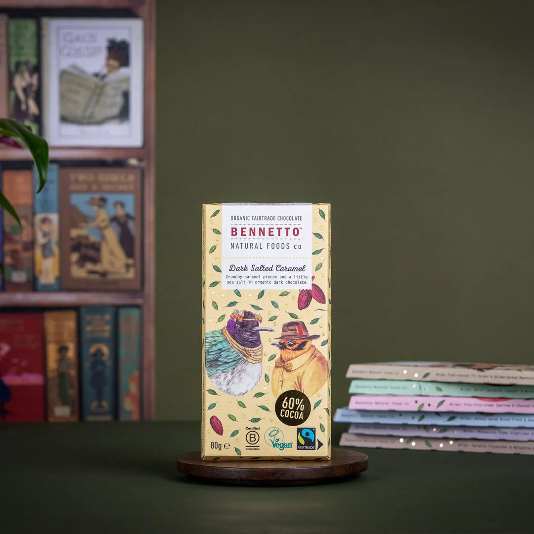 Bennetto Dark Salted Caramel 80g