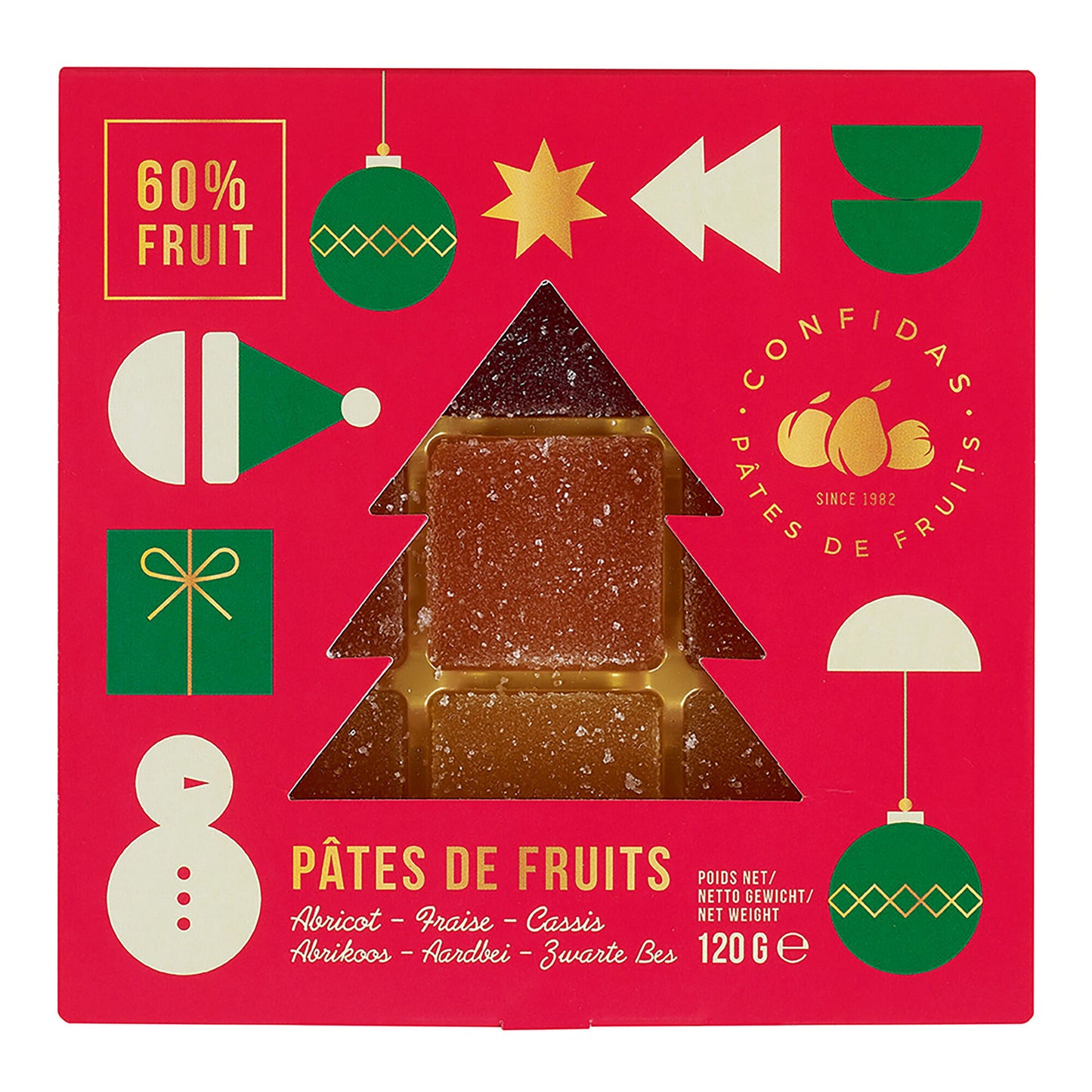 CONFIDAS CHRISTMAS - 9 CARREES 60%