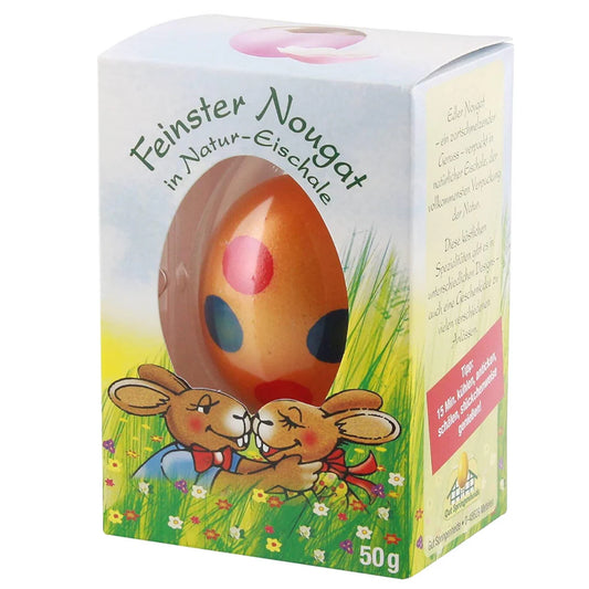 Gut Springenheide German Chocolate in Real Easter Egg Shell (Polka Dot)