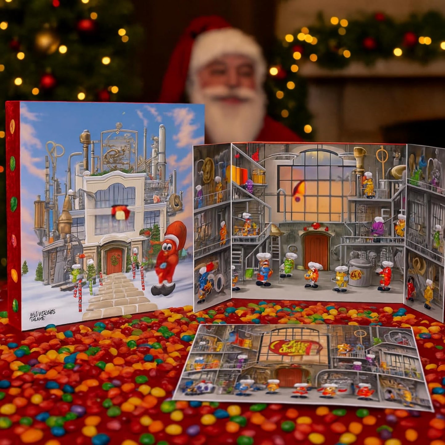 Jelly Belly Jumbo JB Factory Jelly Beans Advent Calendar 192g