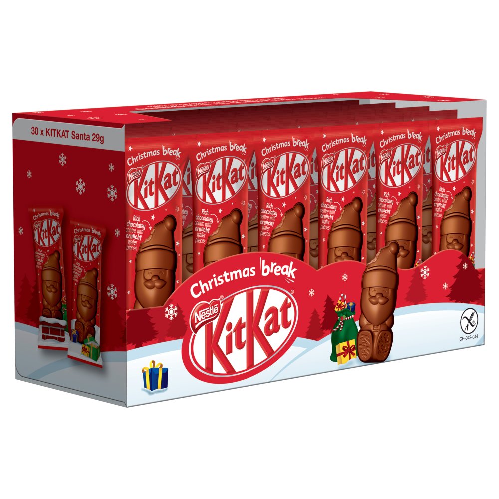 Kit Kat Santa Milk Chocolate Christmas Figure 29g