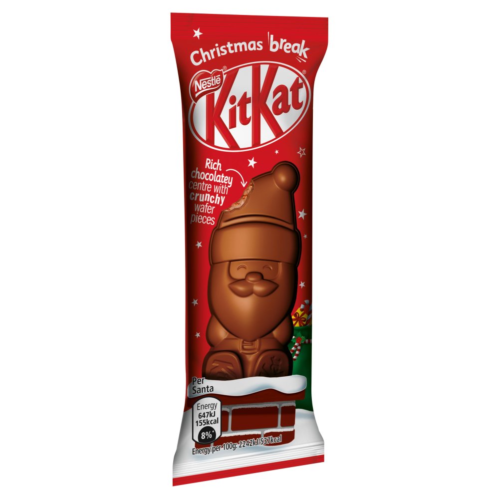 Kit Kat Santa Milk Chocolate Christmas Figure 29g