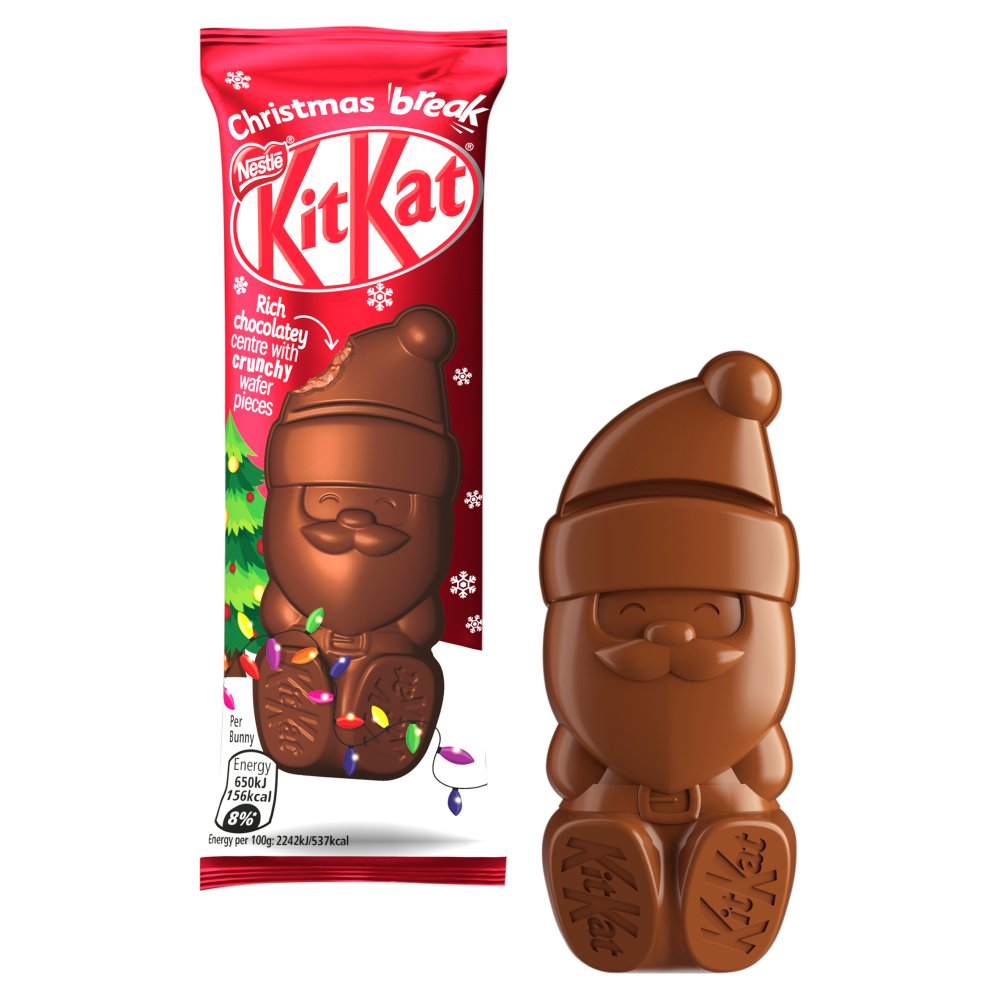 Kit Kat Santa Milk Chocolate Christmas Figure 29g