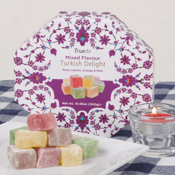 Truede Mixed Flavour Turkish Delight 300G