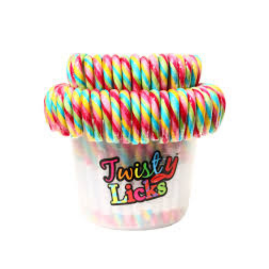 Strawberry Candy Canes (Azo Free) 28g