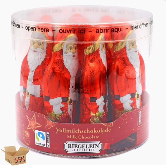 Riegelein Hollow Milk Chocolate Santas Drum 25g