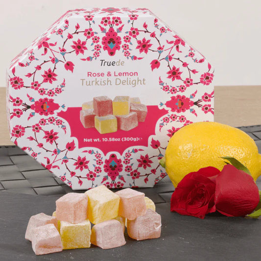 Truede Rose & Lemon Turkish Delight 300g