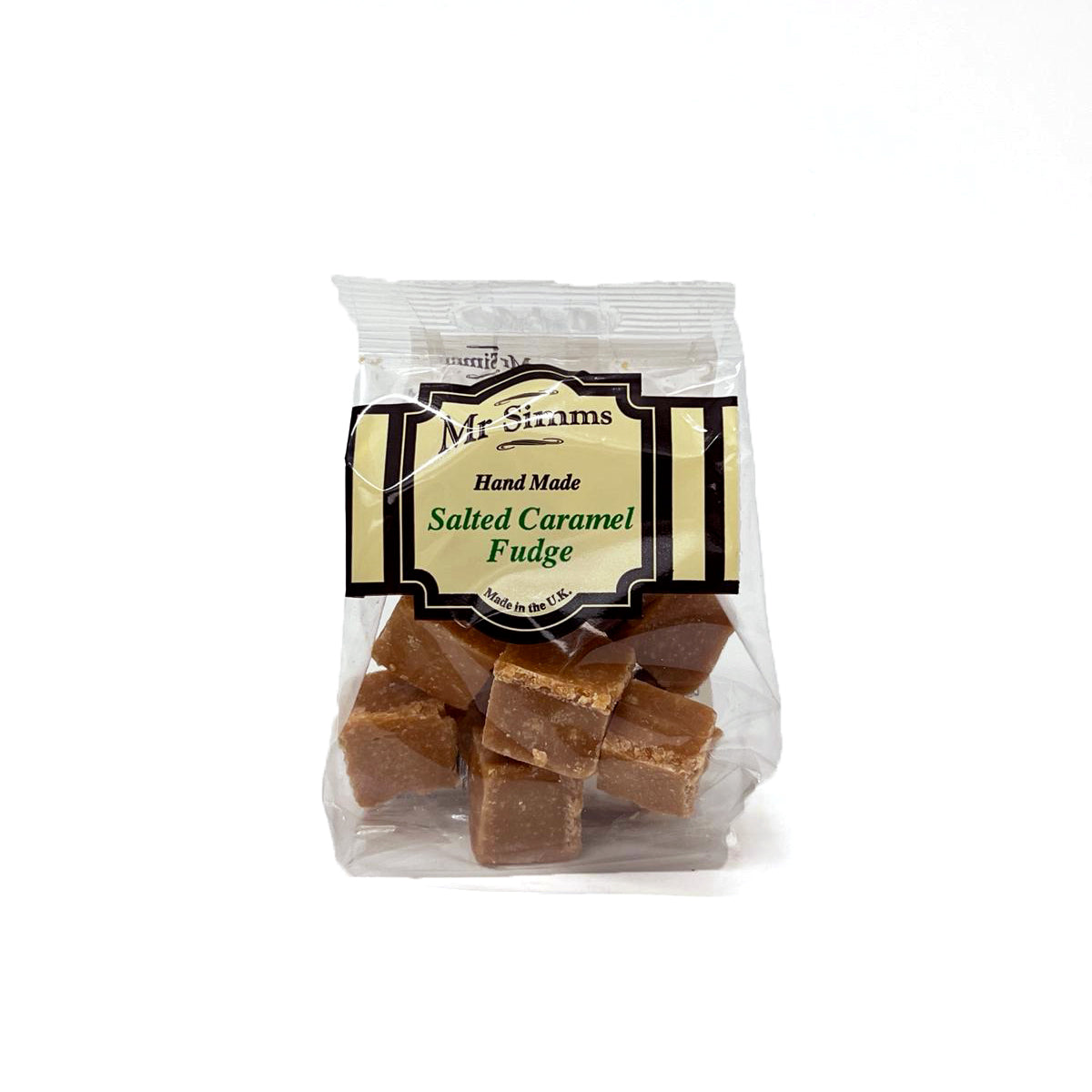 Mr Simms Salted Caramel Fudge Bag 150G