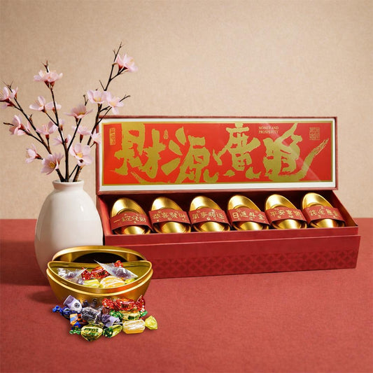 CNY Gold Ingot (6pcs) Boxset