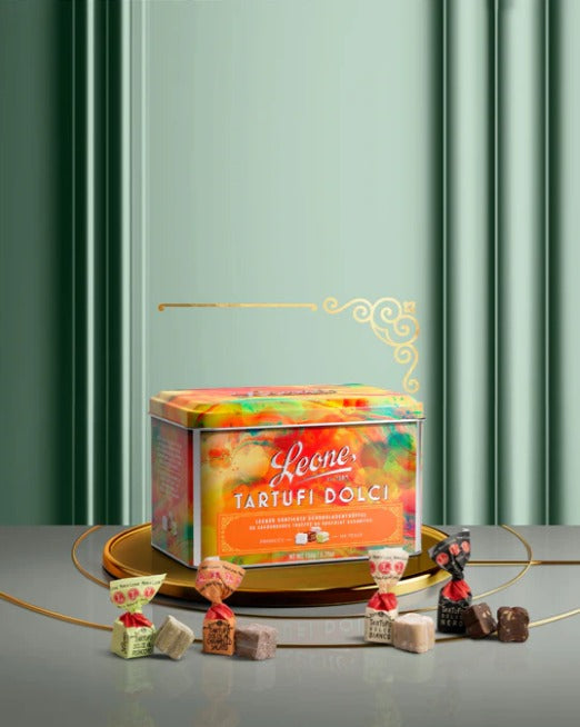 Leone Assorted Chocolate Truffles Tin - 150g