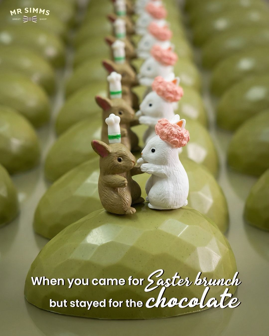 Matcha Chocolate Easter Egg