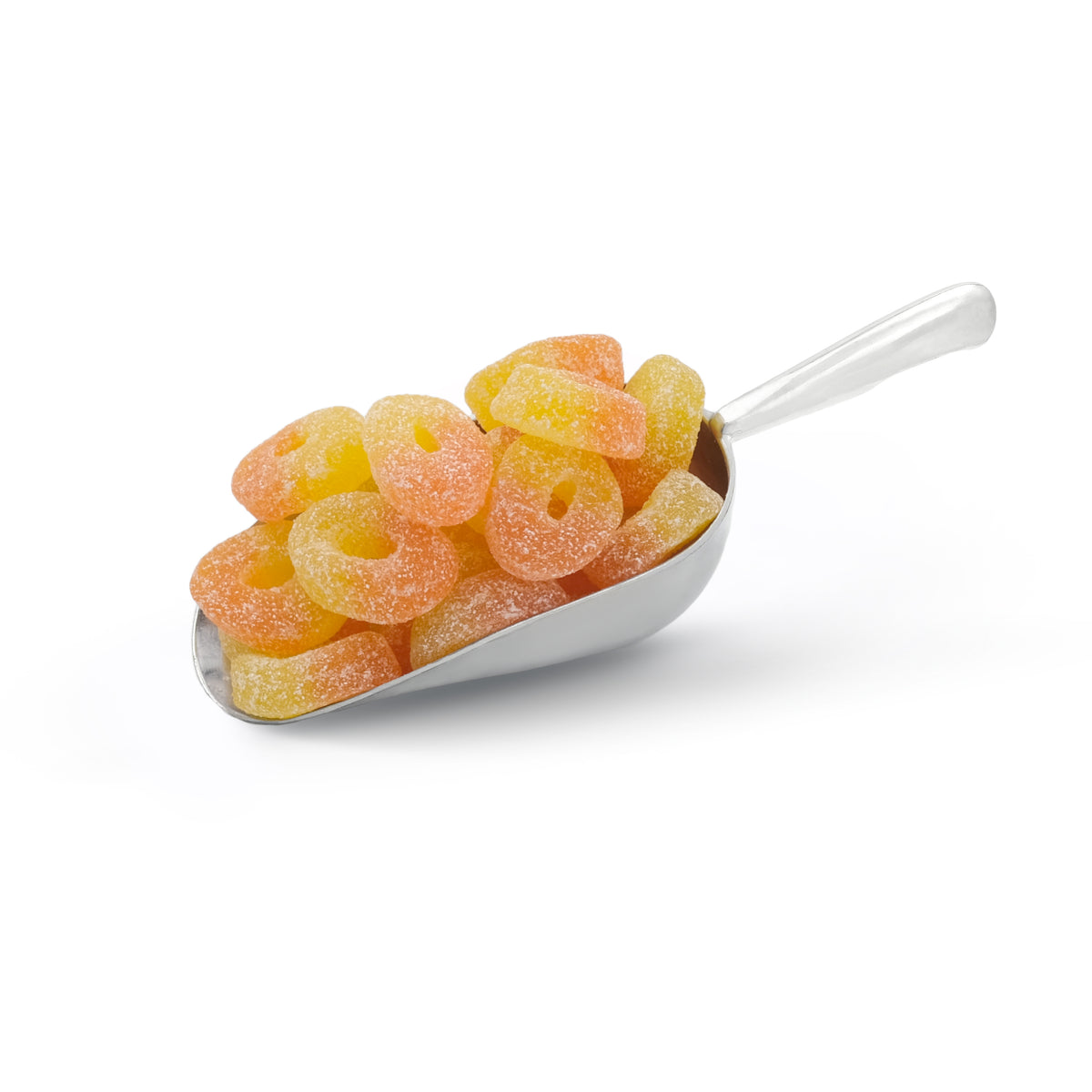 Simms Rings Peach Rings 100g – Mr Simms Olde Sweet Shoppe