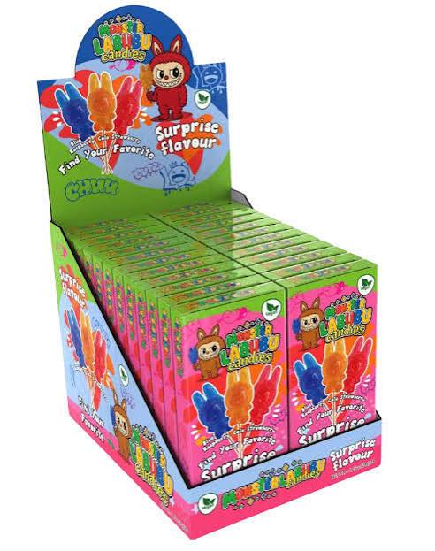 Monster Labubu Surprise Flavour Lollipop 30g